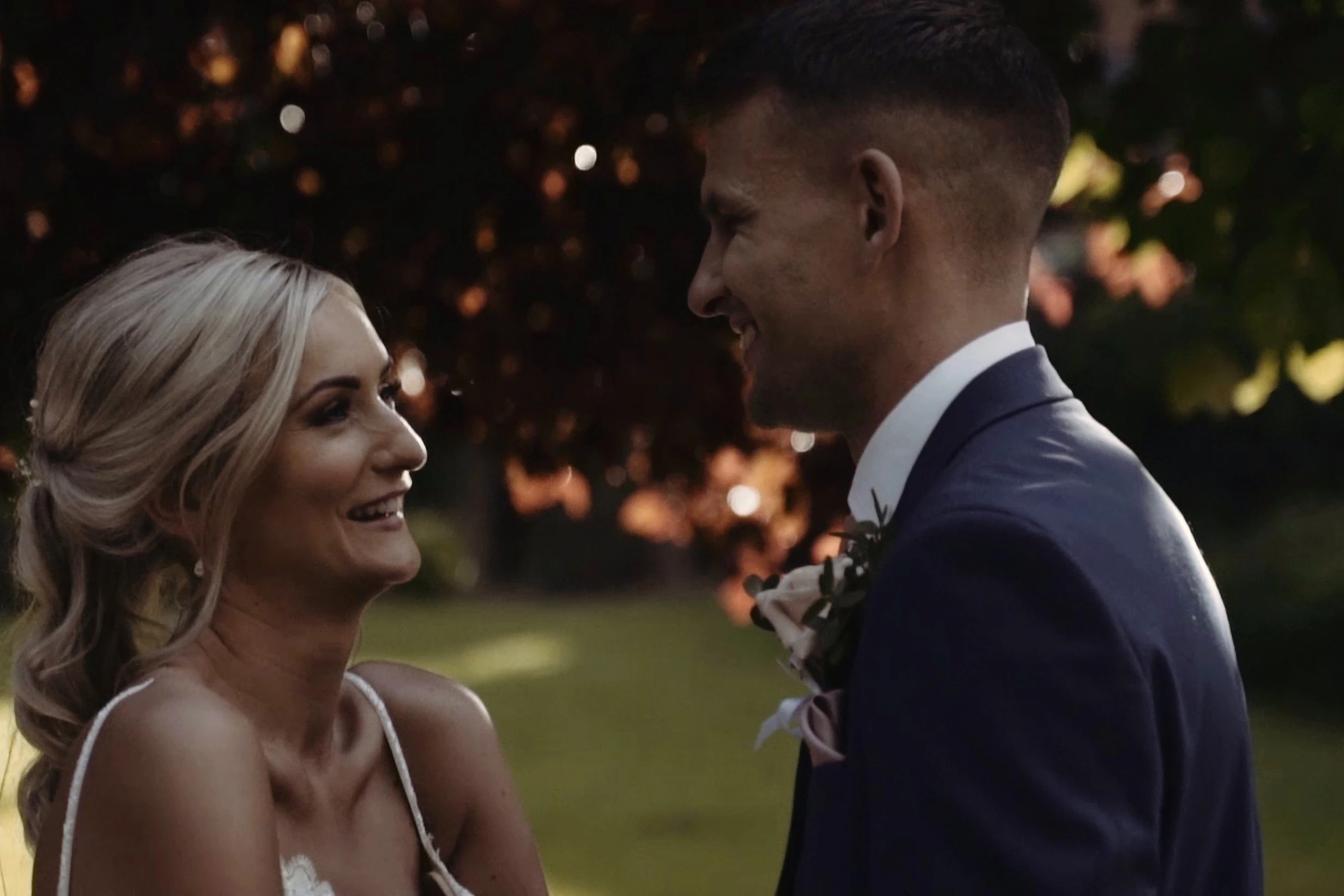 Alicia & Sam at Brackenborough Hotel