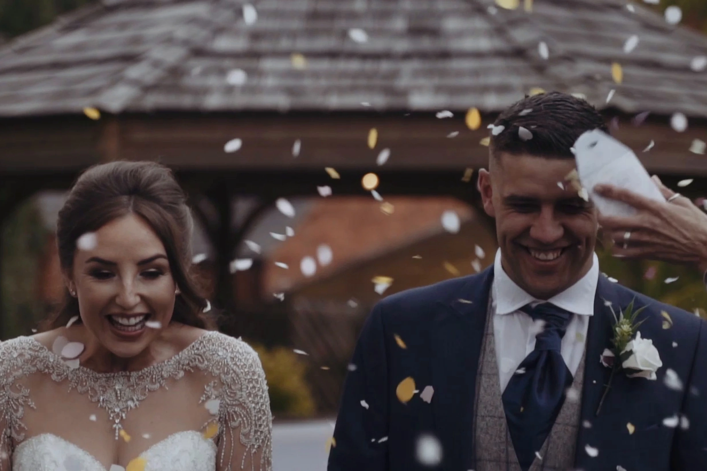 Chloe & Matt at Oaklands Hall Hotel