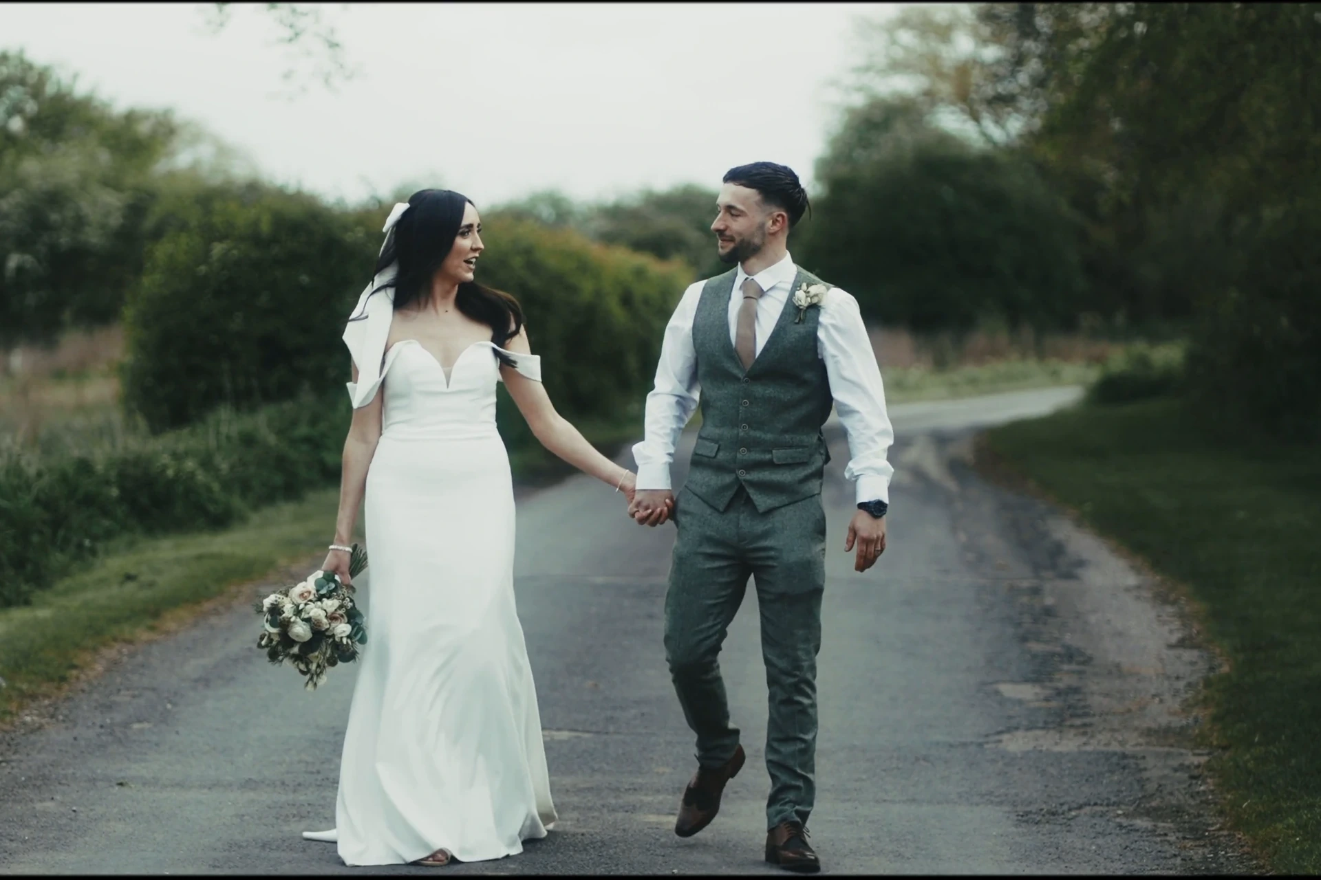 Ellie & Adam at Riverlands Wedding Barns