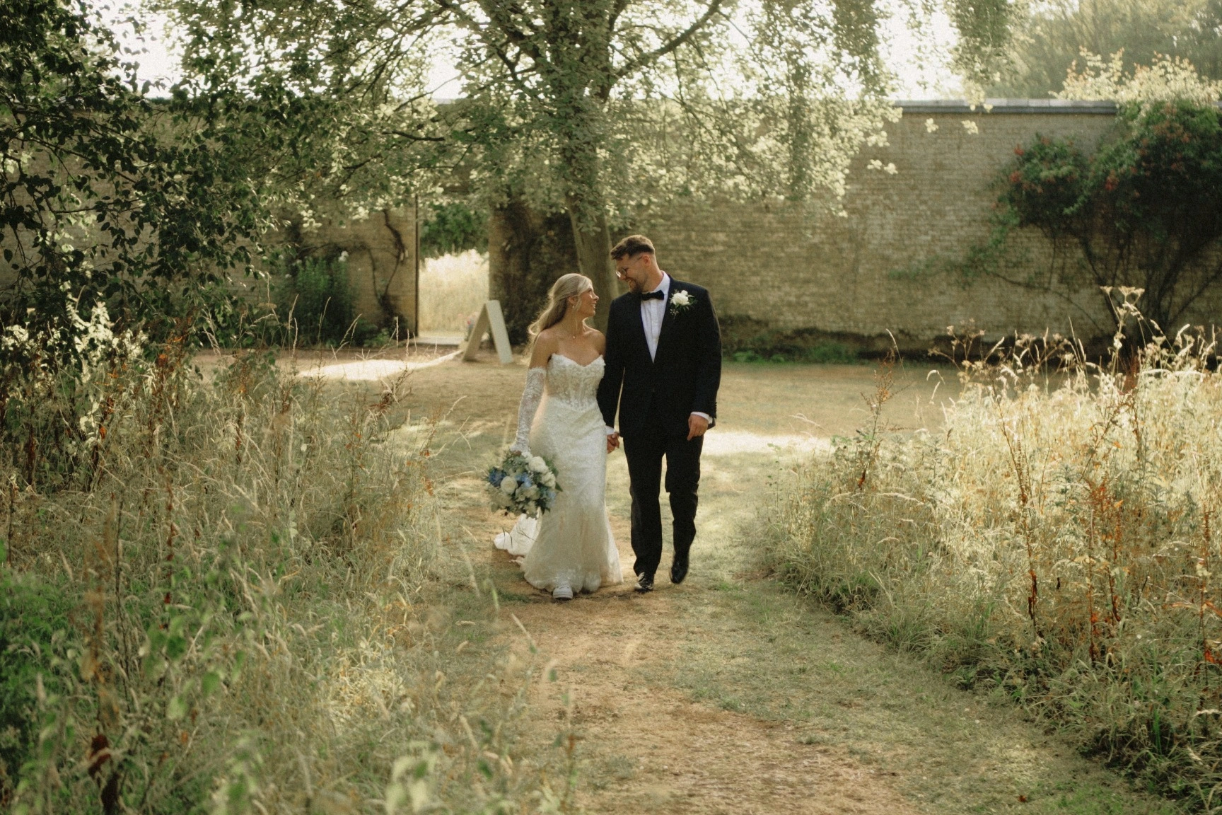 Sam & Megan at Scrivelsby Walled Garden