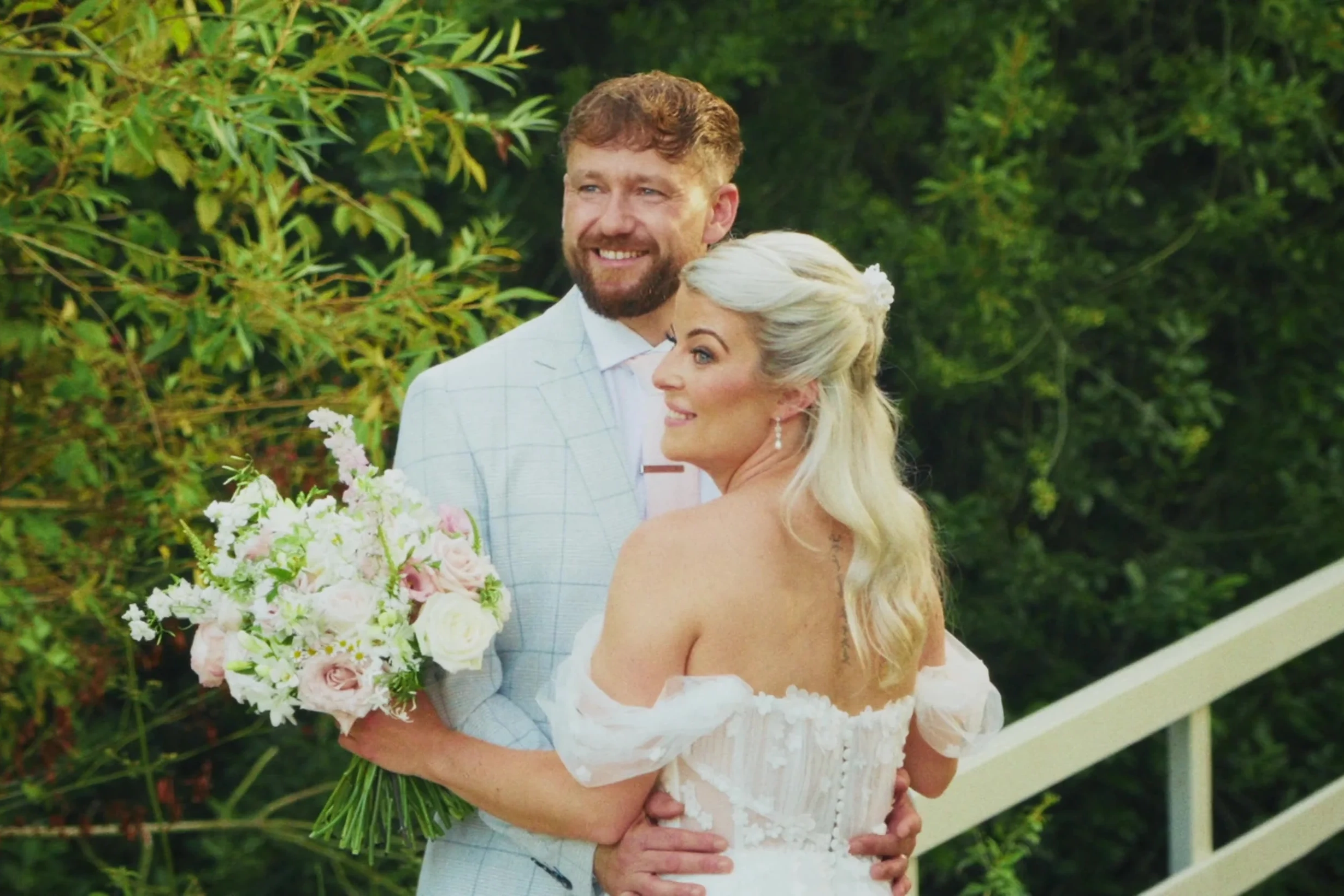 Steph & Miles at Healing Manor
